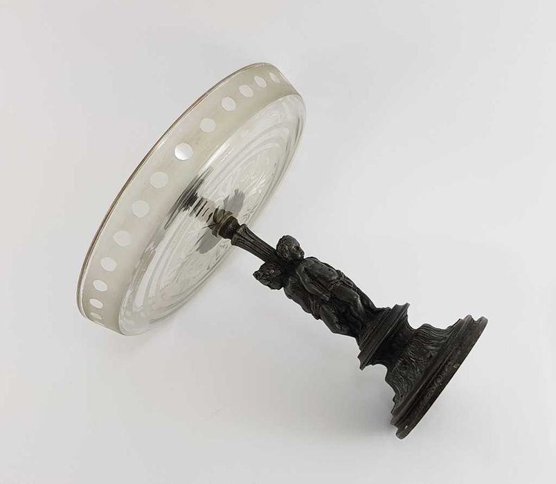 Patera w stylu neobarokowym - Artur Buchman-Wrocław -XIX w. - rzadkość