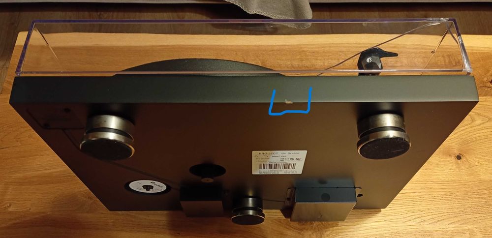 Gramofon Pro-Ject Debut PRO czarny mat