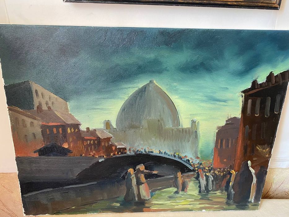 Картина маслом. На холсте