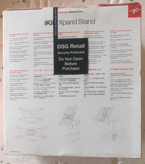 iKlip Xpand Stand - Stojak do tabletów