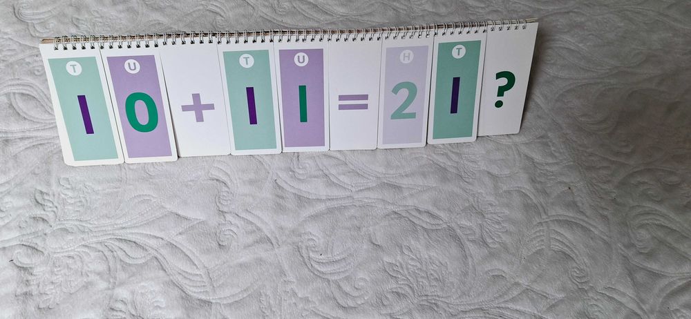 Tablica Edukacyjna do Nauki Liczenia obrotowa flipchart do 100