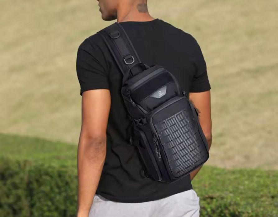 Сумка слінг Ozuko через плече міні рюкзак топ якість