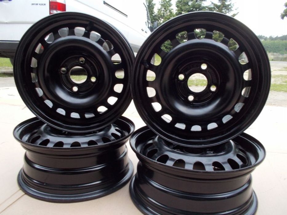 4x felgi stalowe 14 chevrolet aveo kalos spark opel corsa c d e adam 5,5 j 4x100 et39 / oryginał