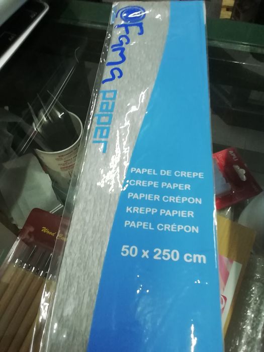 Papel crepe Fama, novo