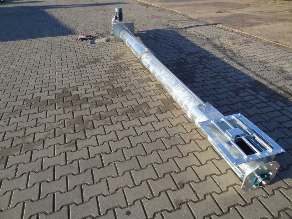Przenośnik podpodłogowy FI 160 3m SILOS BIN MICHAŁ WINKLER AGOS Żmijka