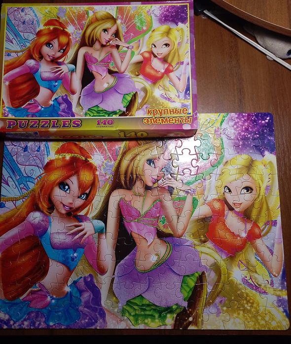 Пазлы принцессы Дисней, Winx