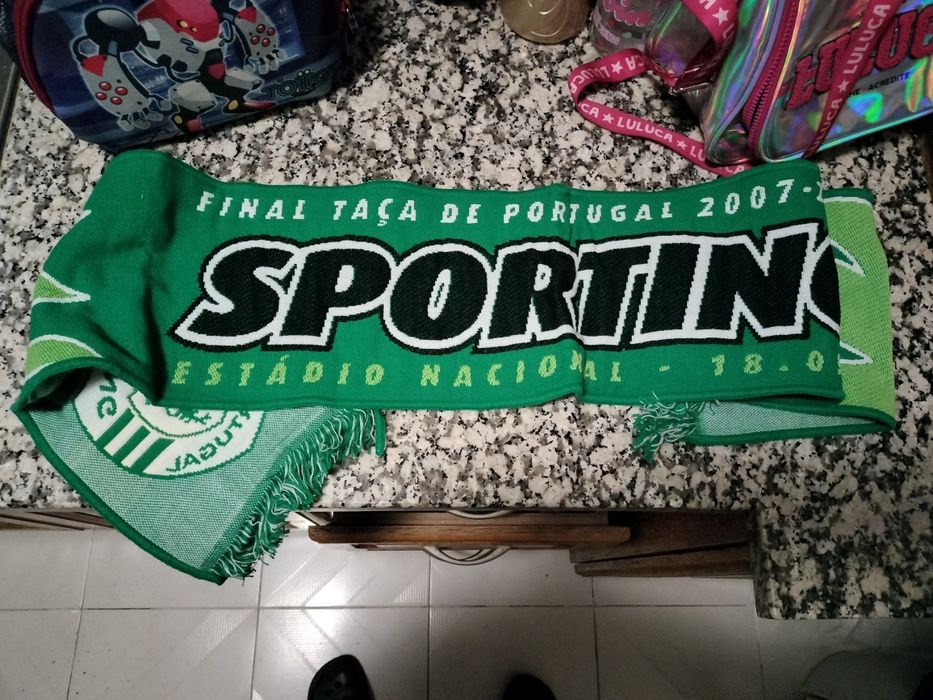 Cachecol SCP Final Taça 2007/2008