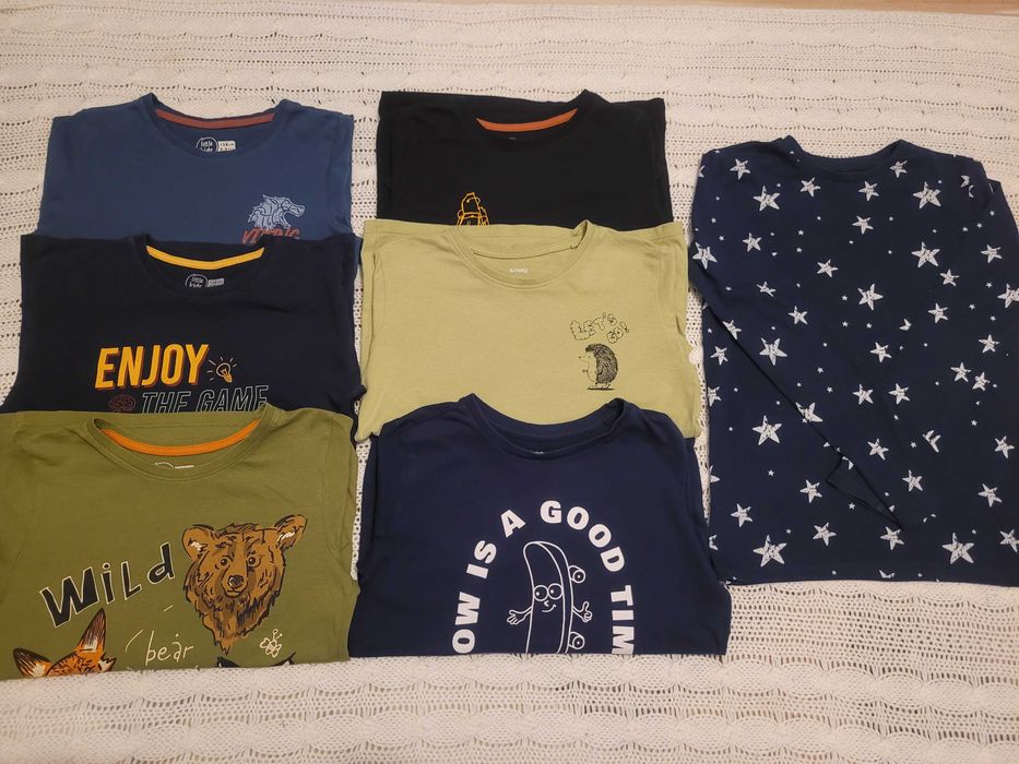 H&M Lindex Next zestaw komplet paka, rozm. 134/140 cm