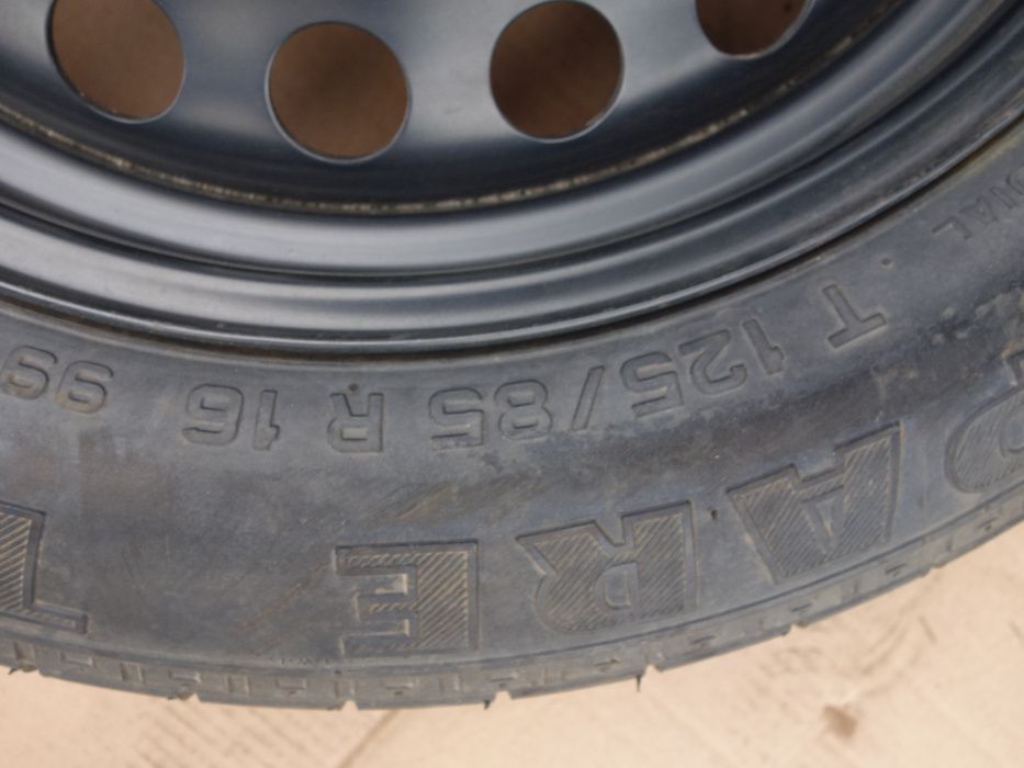 KOŁO Dojazdowe Zapasowe FORD FOCUS MONDEO C-MAX VOLVO C30 V50 V40 16