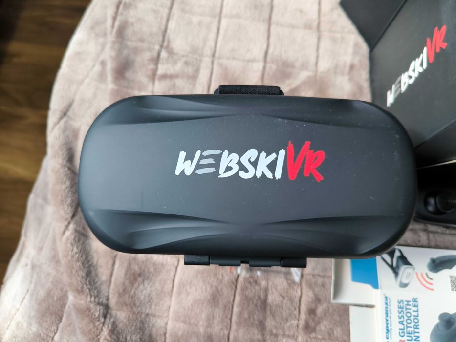 Gogle VR uchwyt do telefonu WebskiVR V5 + pilot