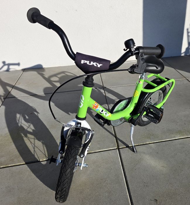 Rower dziecięcy PUKY Steel 12 kiwi white