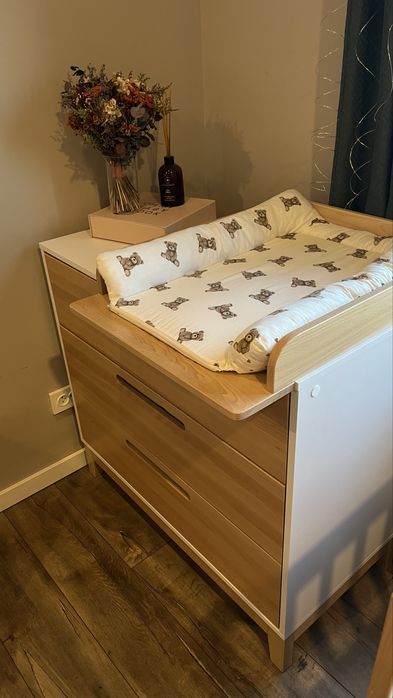 Дитяче ліжечко + комод+пеленалтна дошка з матрацом