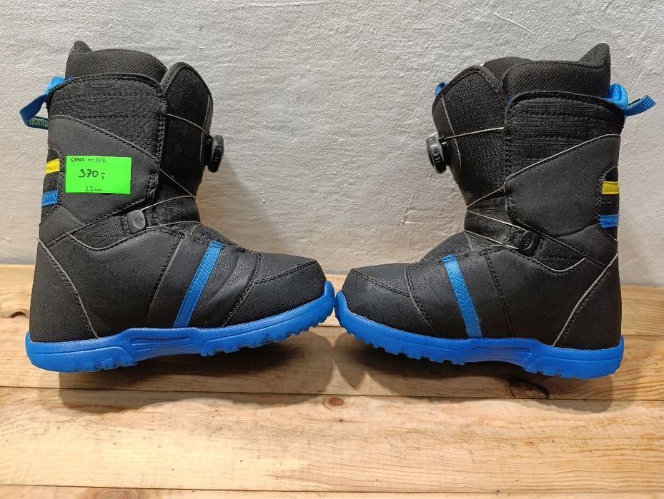 Nr 329 Buty snowboardowe dziecięce Burton Zipline 22 cm BOA