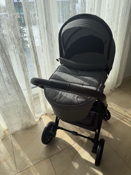Візочок Carello Epica 3 в 1 Grey + зимовий конверт