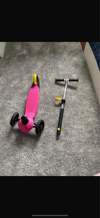 Trotinete 2uni Azul Rosa