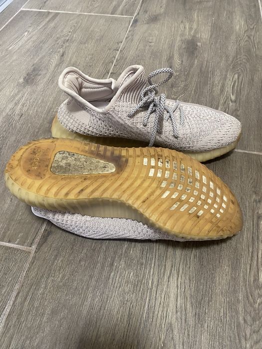 Кроссовки женские Adidas Yeezy Boost 350 pink / Адидас Изи буст 350 рефлективные розовые