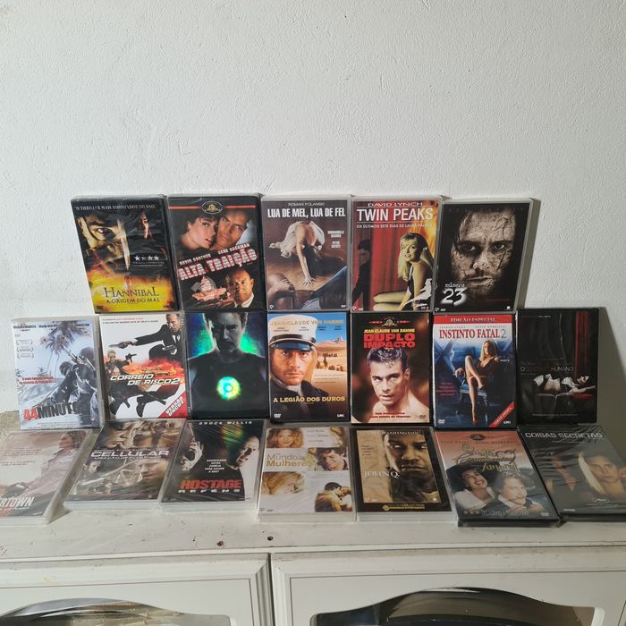 Vendo conjunto DVD