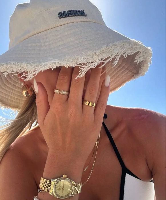 Панамка Jacquemus —  бежева Жакмюс