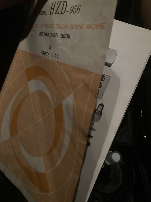 1966 juki vintage 956 maquina de costura