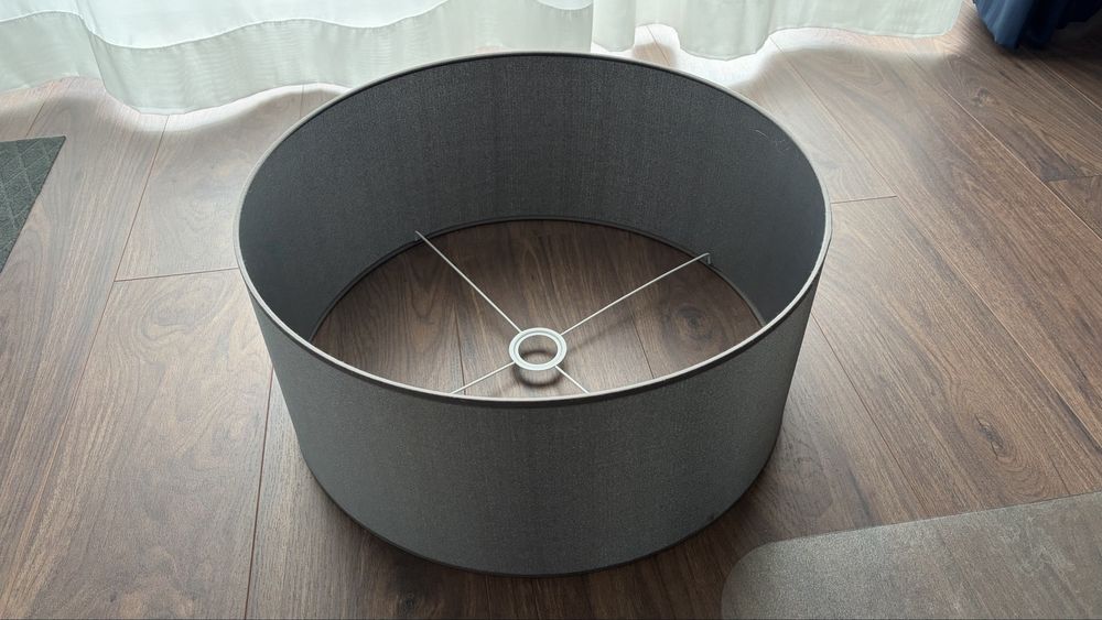 Abajour cinza IKEA