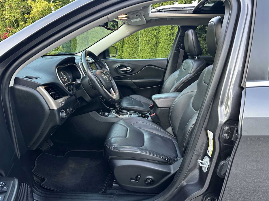 JEEP CHEROKEE LIMITED 2.0D 170PS 4x4 Reduktor FULL Panorama LED Wentyle Radar LIFT 2" KOZAK !