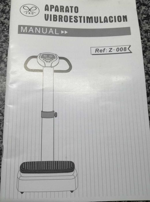 Plataforma Vibratória JRD Z-008 – Ideal para Treino e Reabilitação