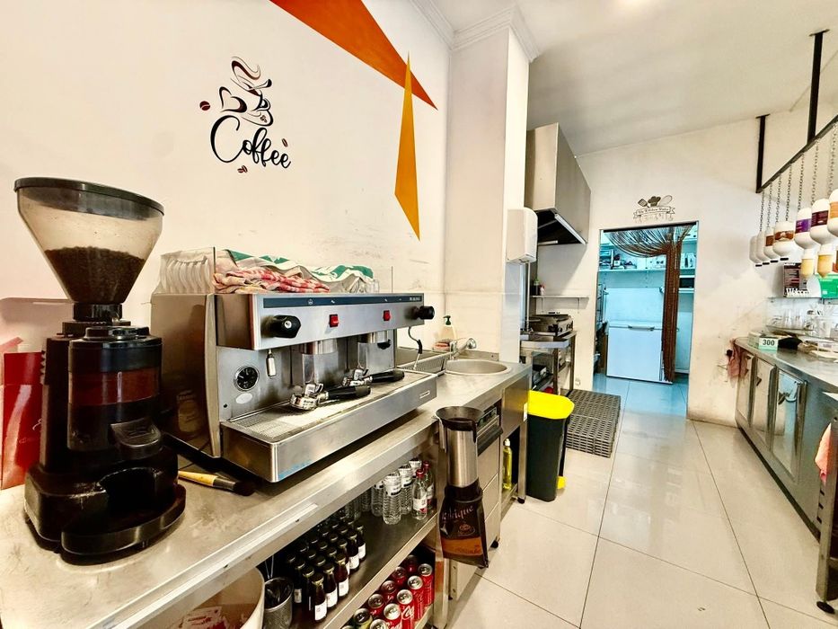 Material de café para venda