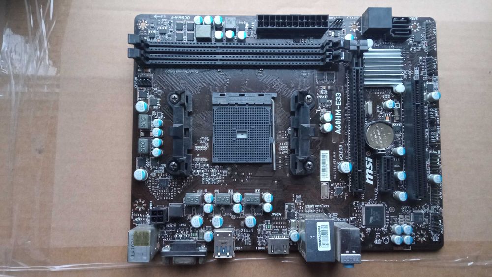 Материнская плата MSI A68HM-E33, sFM2+FM2/HDMI