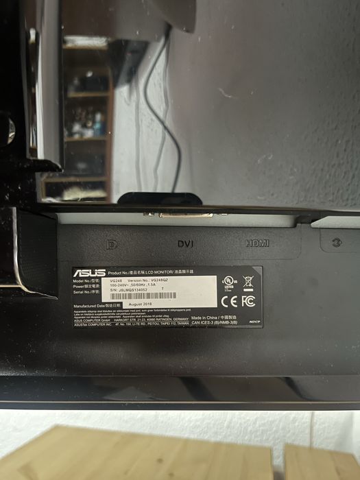 Monitor gaming 24” 144Hz (Full HD) ASUS VG248