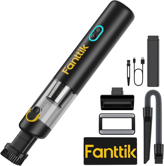 Автомобильный пылесос Fanttik V8 Mate, 30AW/12kPa, Black