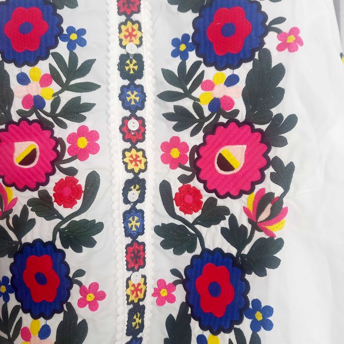 Bluzka koszula kwiaty L