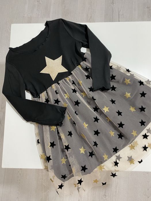 сукня зірочки зірки платье звездочки 3,4,5,6,7 років 104 110 116 122