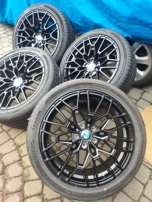 Fabrycznie nowe kompletne koła z czujnikami tpms bmw seria G G20 g21 18 5x112 opony Sailun zsr2 atrezzo 225/45/18 + 255/40/18 cena za komplet 4szt