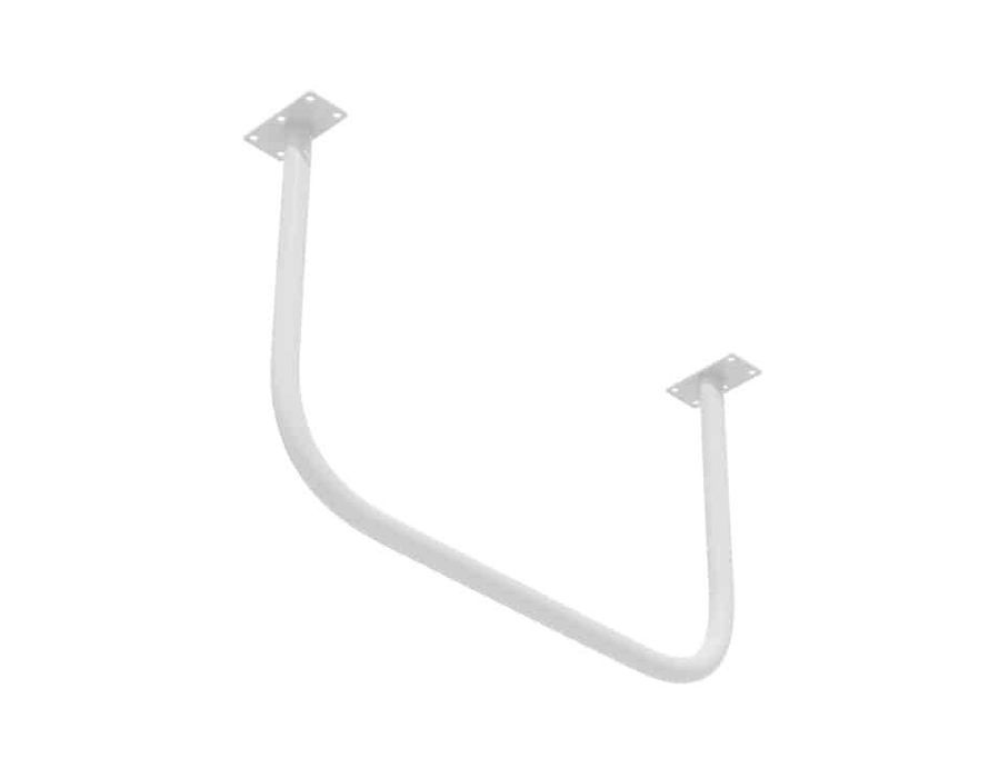 Drążek do podciągania biały Sufitowy gimnastyczny