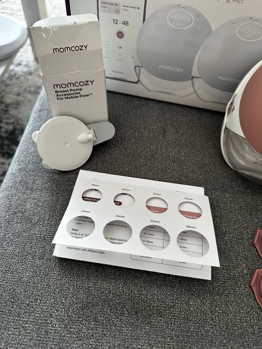 Laktor muszlowy podwojny Momcozy M9 gratisy aplikacja