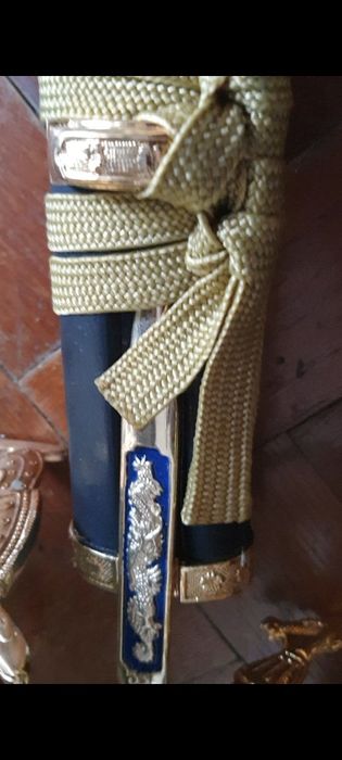 Espadas decorativas do estilo dragão imperia