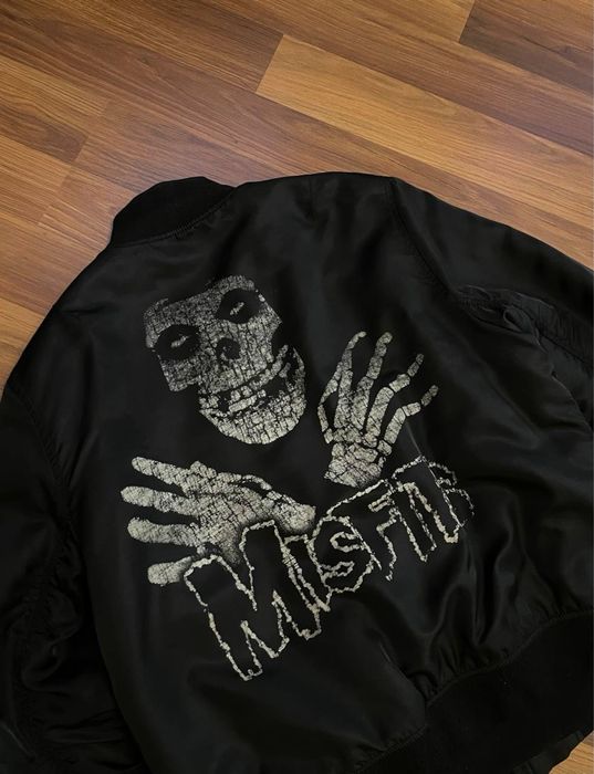 Бомбер punk misfits
