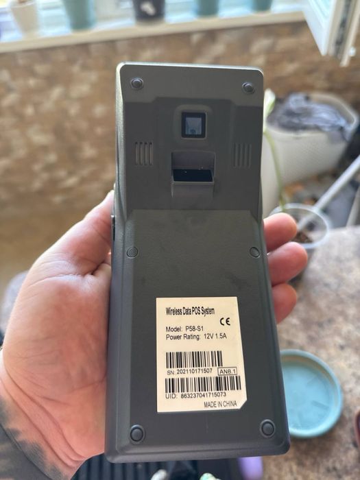 Сенсорний POS термінал  P58-03 НА ANDROID 8.1