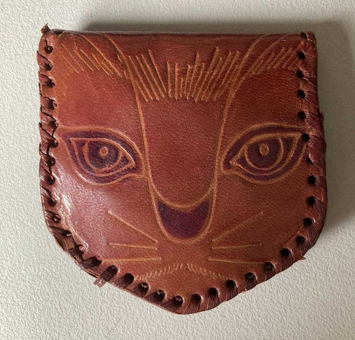 Carteira Porta-Moedas Gato