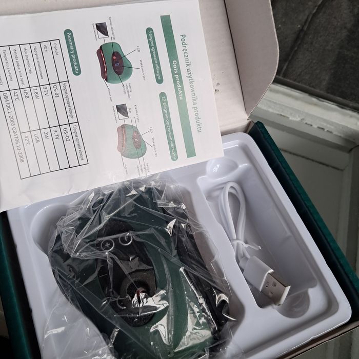 Вібраційний масажер скребок для тіла Gua Sha Electric Інфрачервоний