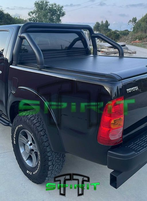 Cobertura persiana roll-cover para Hilux, Navara D40 e Navara np300