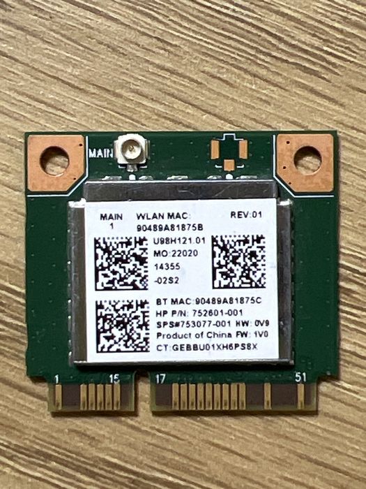 Wifi адаптер + Bluetooth RTL8723BE