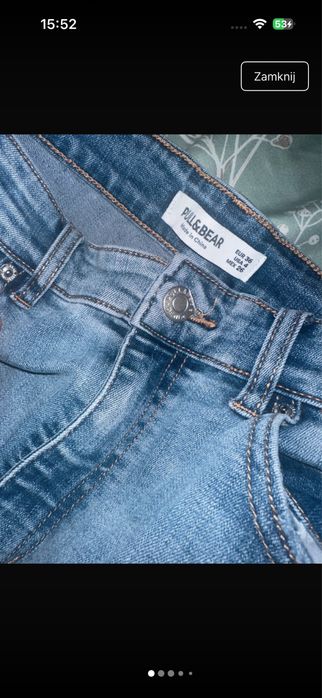 Jeansy damskie z rozdarciami