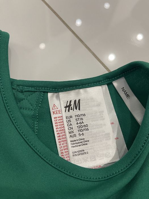 Платтячко ялинки h&m розмір 110/116