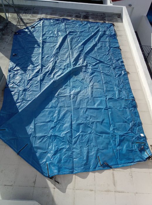 Capa de piscina de proteção a crianças