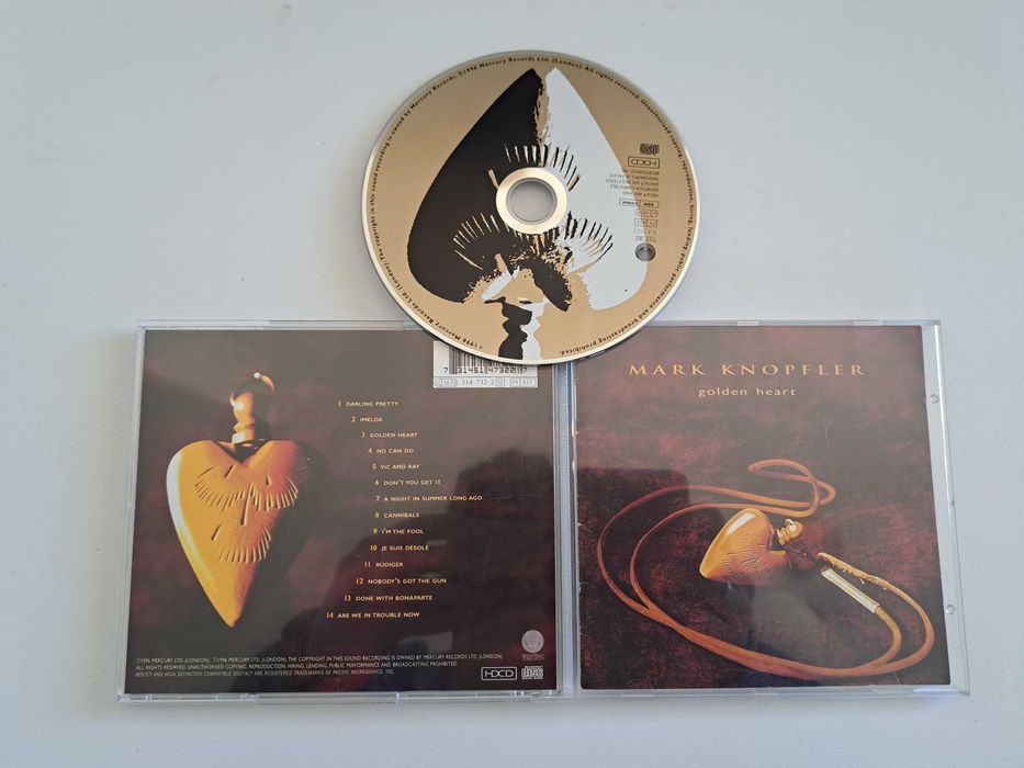 CD Mark Knopfler / Golden Heart Dire Straits