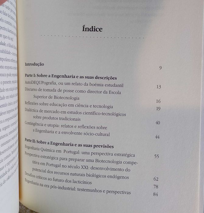 Contingência e utopia - relatos e reflexões, Xavier Malcata