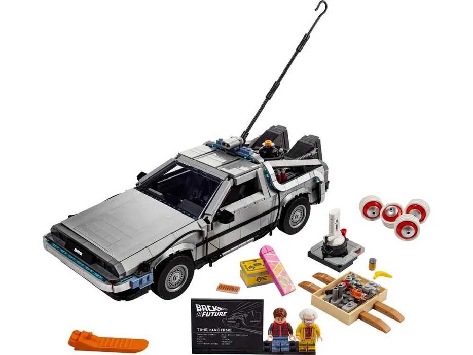 Конструктор DeLorean/Делоріан (10300) з коробкою, 1872 деталі