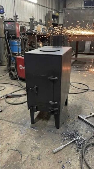 ‼️РОЗПРОДАЖ‼️ Пічка буржуйка на 25-120 кв.м (3-5мм) Топка печь, печка