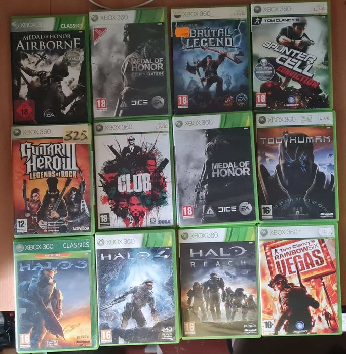 Колекція ігор до приставки ікс бокс 360 приставки консолі Xbox game